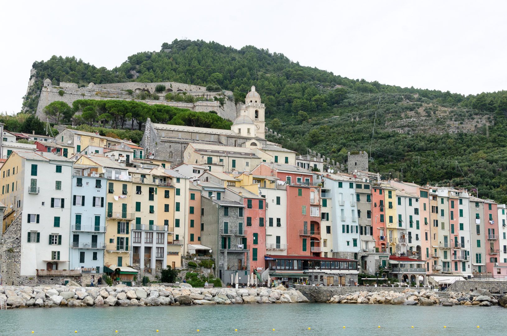 Portovenere depuis la mer