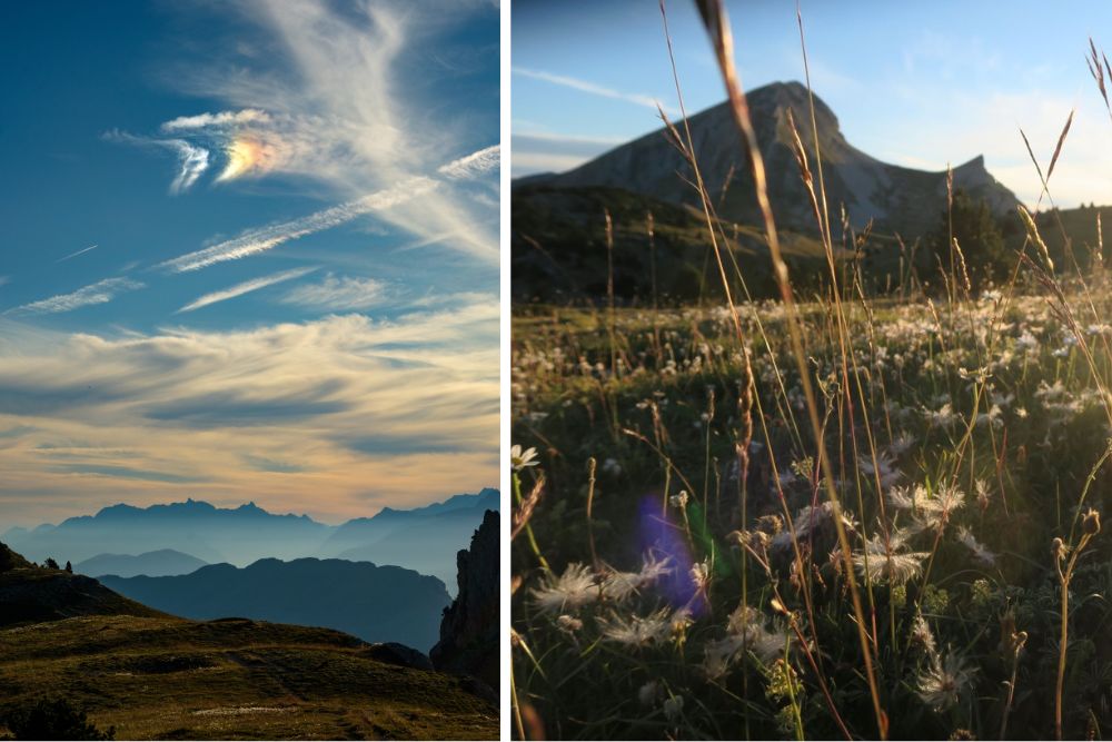 Premiers rayons de soleil au Pas des Bachassons © Timothé Bourdilleau