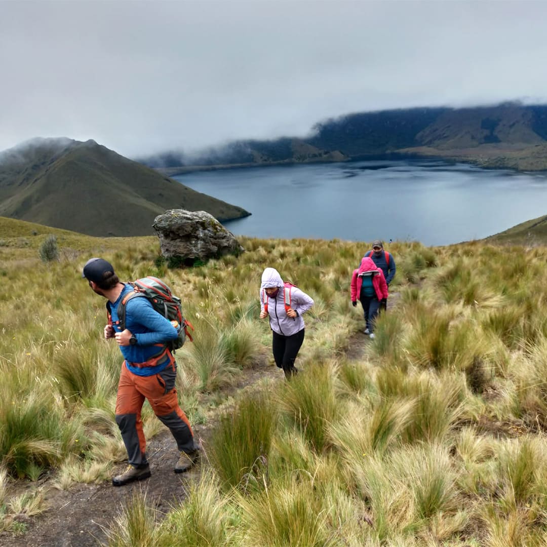 Rando dans le Cayambe © Guillaume Lorimier