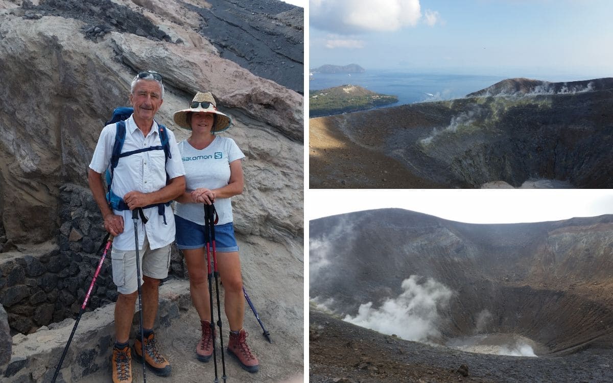 Randonnée au Gran Cratere de Vulcano