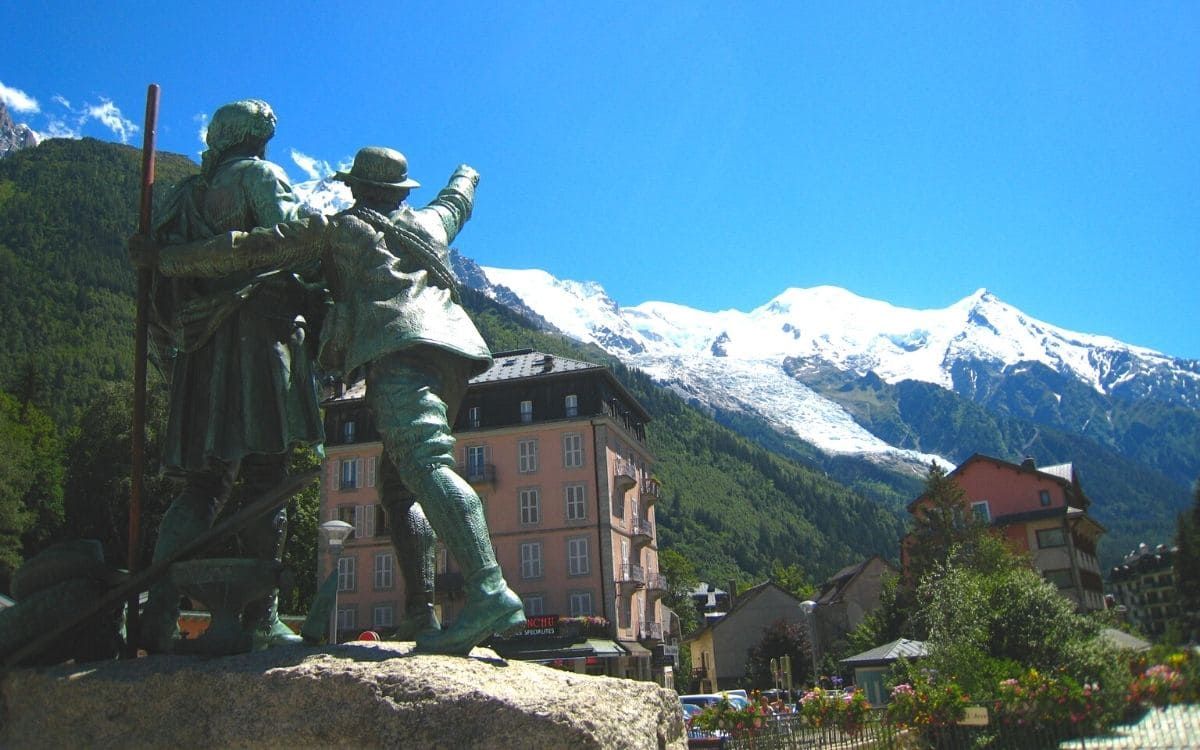 Chamonix et le mont Blanc