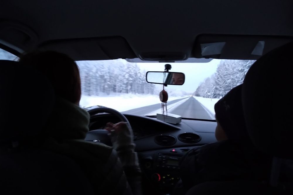 La route vers la Laponie