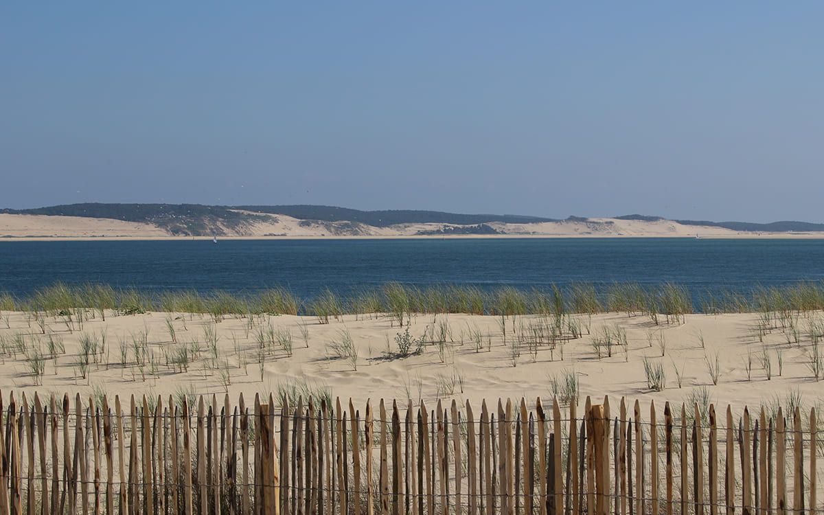 La Dune du Pilat depuis la Pointe © Angélique Saget