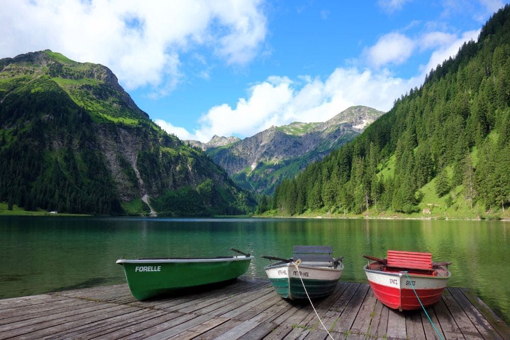 2 Le lac de Vilsalpsee en Autriche © Raymond Chabanier