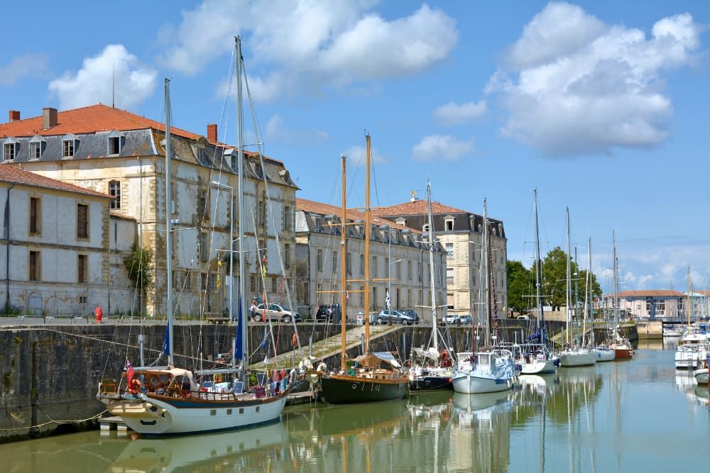 Port de plaisance de Rochefort © Wikimedia