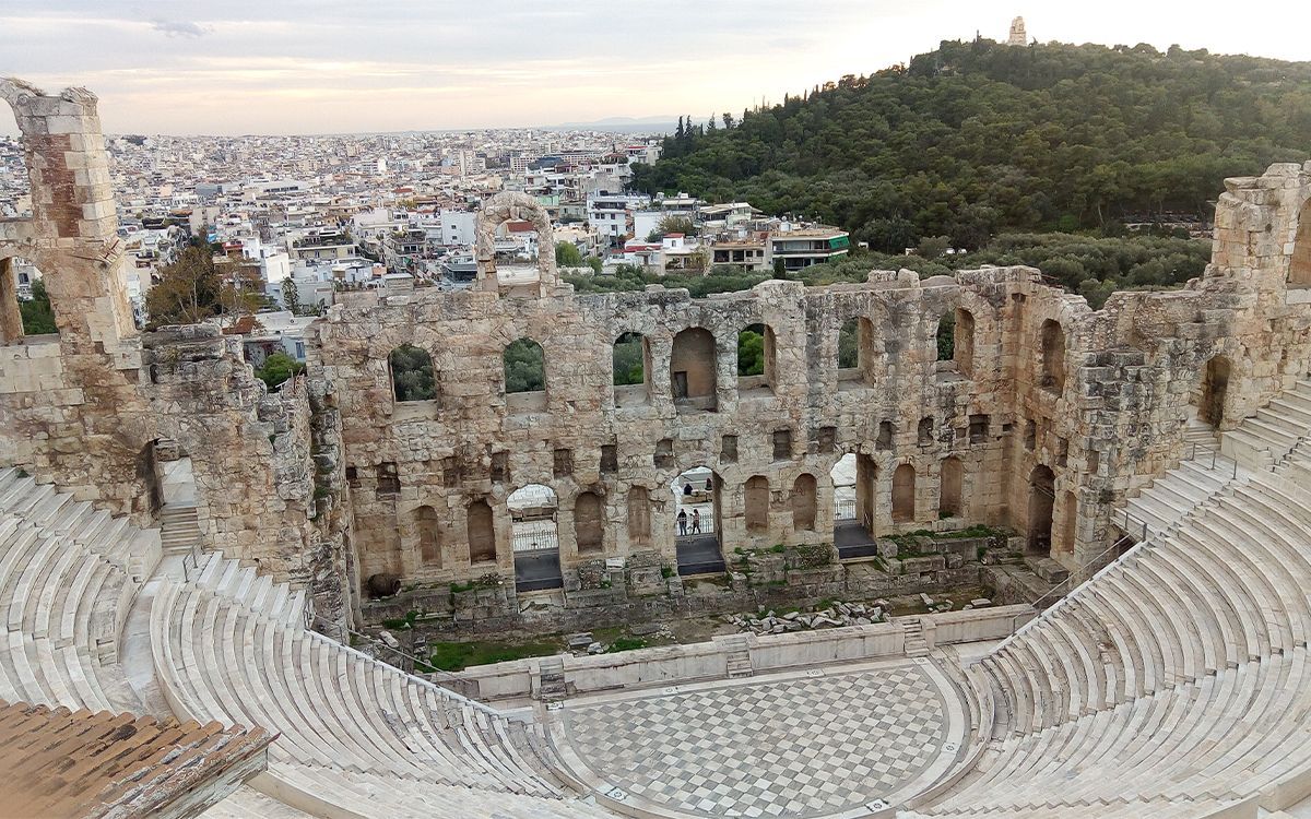 Amphithéatre Acropolis à Athènes