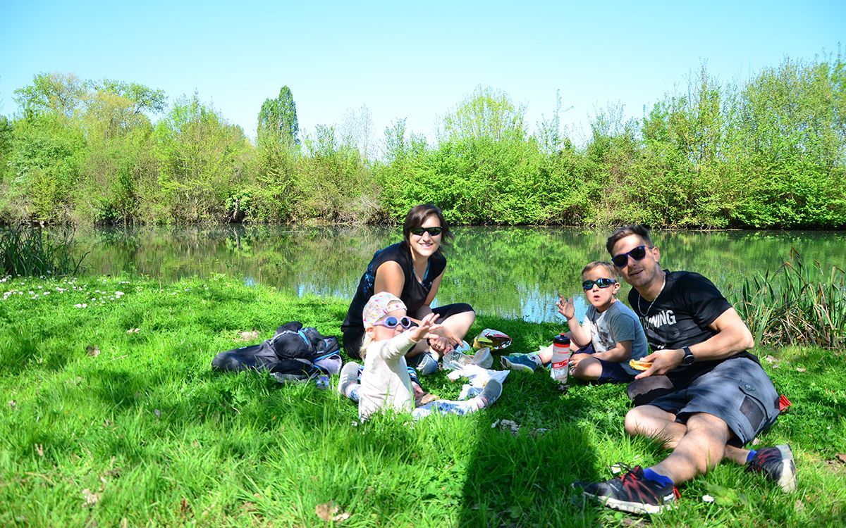 Pique-nique en famille dans le Val de Loire