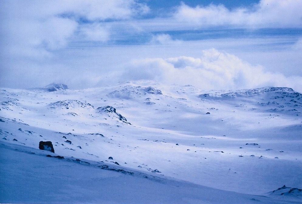 Paysages de Norvège en hiver