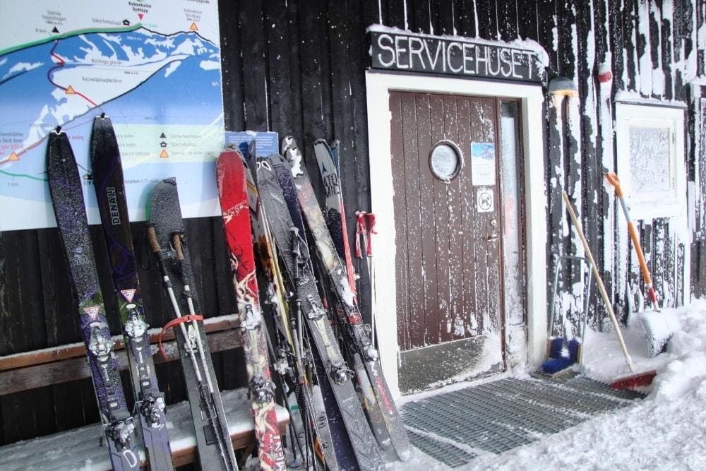 Skis de randonnée nordique © Doriane Argaud