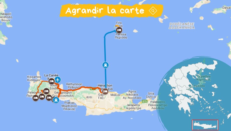  Crète et Santorin, balade minoenne