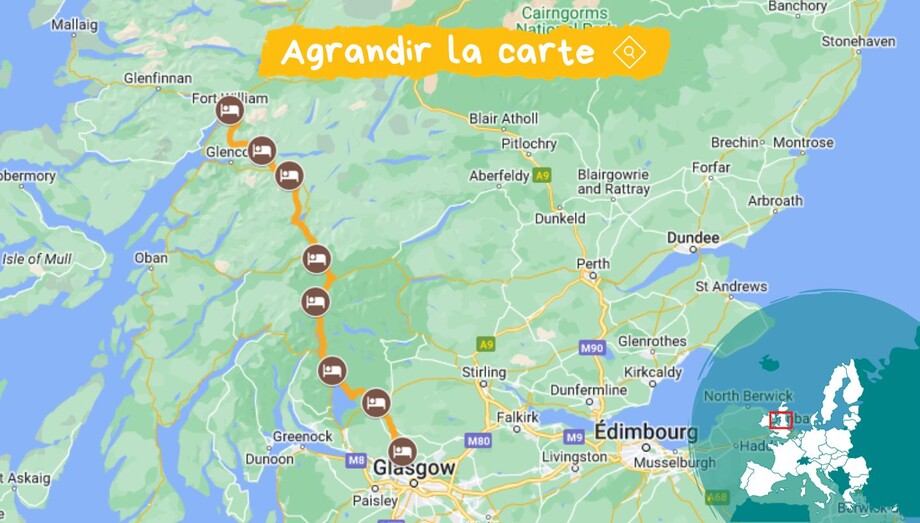 carte west highland way