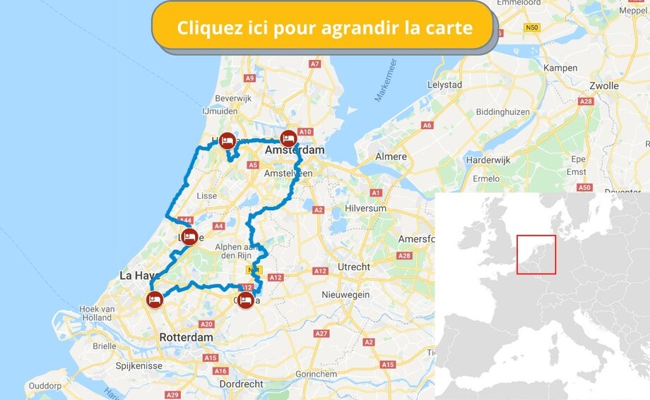 Itinéraire des Perles de la Hollande