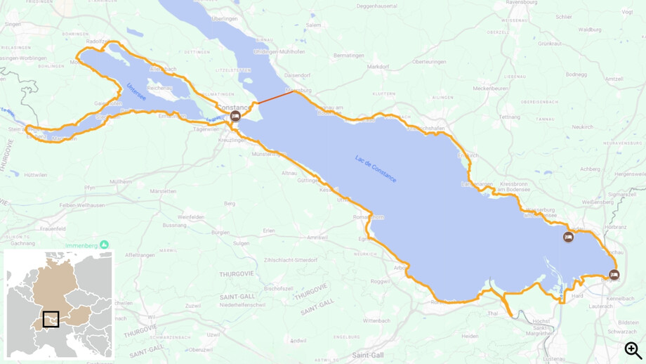 Le tour du lac de Constance, version sportive