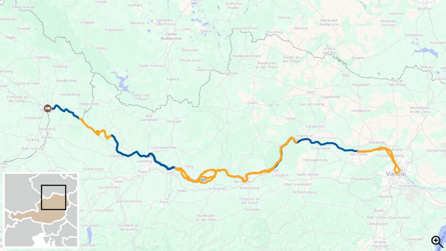 Croisière vélo bateau danube