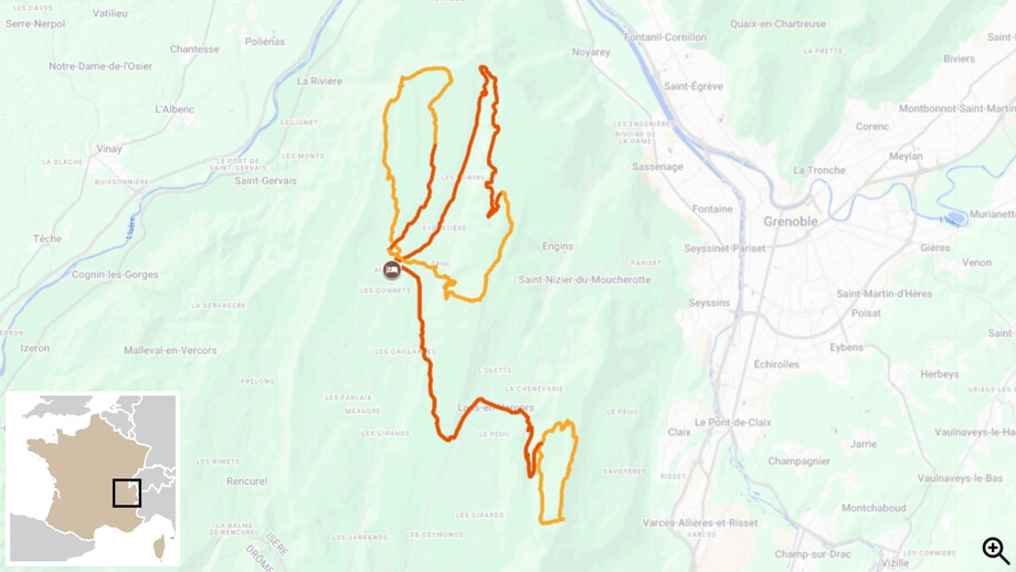 rando et yoga dans le vercors