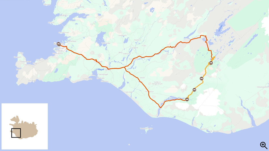 trek islande Le sentier du Laugavegur