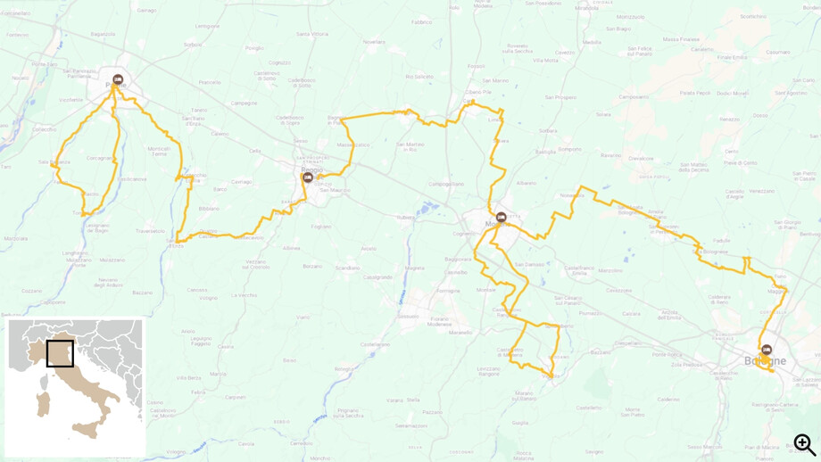 Cycling Emilia Romagna