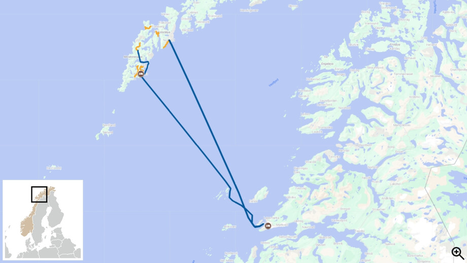 trek dans les lofoten