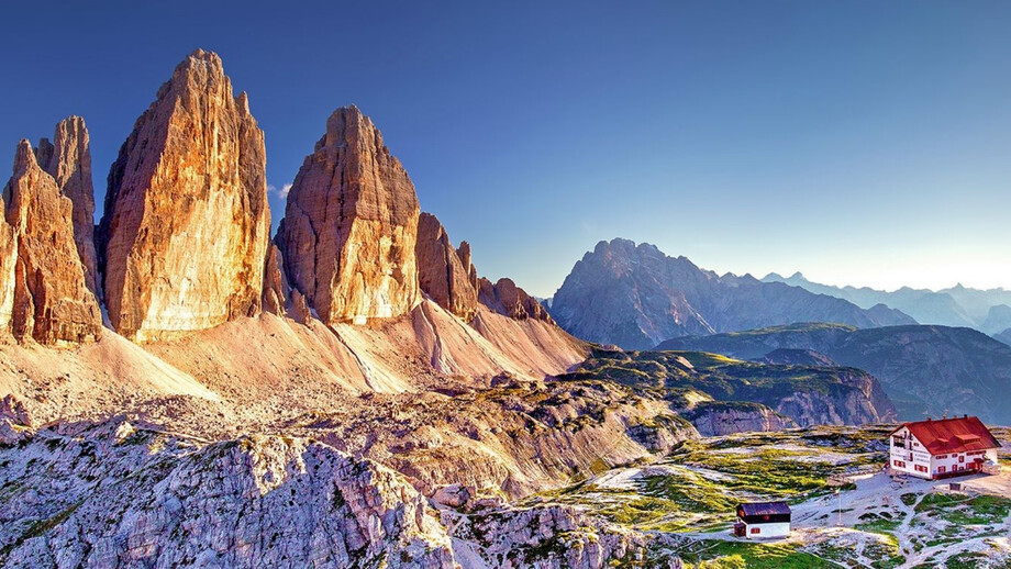 Tre Cime refuge locatelli
