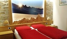 Chambre du Rifugio Capanna Passo Valles