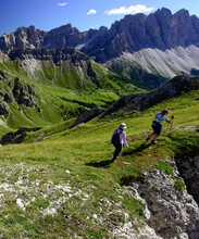 Dolomites, groupe Putia et groupes des Odle © Jean Marc Porte