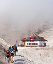 Rifugio Passo Pordoi, Massif du Sella © Johannes Braun