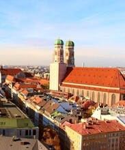 Vue aérienne de Munich et de la Frauenkirche © Eurobike