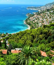 Vue sur Cap Martin et Roquebrune