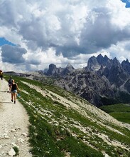 Vue sur les aiguilles de Cadini di Misurina