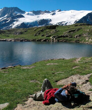 Lac du Glacier d'Arsine © Béa Mollaret