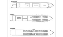 Plan du MS Prinzessin Katharina