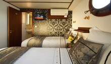 Cabine lits jumeaux standard du bateau Magnifique I