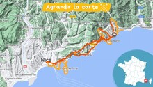 Carte Jardins et Villas de la Côte d'Azur