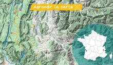 Itinéraire de la Grande Traversée du Vercors en ski de fond