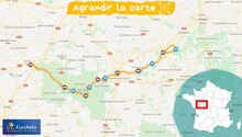 Carte Loire vélo de Blois à Angers Carte Loire vélo de Blois à Angers