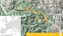 Carte itinéraire Balcons et Villages de l'Oisans Carte itinéraire Balcons et Villages de l'Oisans