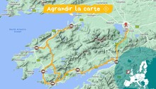 Itinéraire Anneau du Kerry en randonnée Itinéraire Anneau du Kerry en randonnée