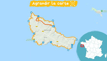 Itinéraire du Tour de Belle-Ile-en-Mer Itinéraire du Tour de Belle-Ile-en-Mer