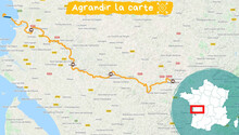 Itinéraire La Flow Vélo, d'Angoulême à Rochefort Itinéraire La Flow Vélo, d'Angoulême à Rochefort