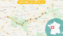 Itinéraire La Loire à vélo, de Blois à Angers Itinéraire La Loire à vélo, de Blois à Angers