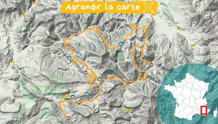 Itinéraire massif des Monges, Retrouvance®