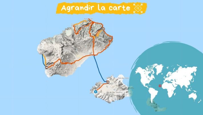 Itinéraire séjour Cap Vert : Les deux visages de Santo Antao