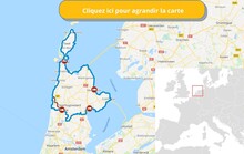 Itinéraire du Nord de la Hollande Itinéraire du Nord de la Hollande