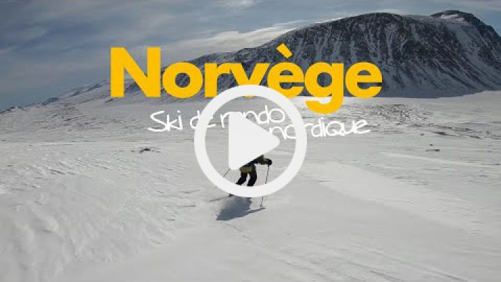 Vidéo : Ski de randonnée nordique en Norvège