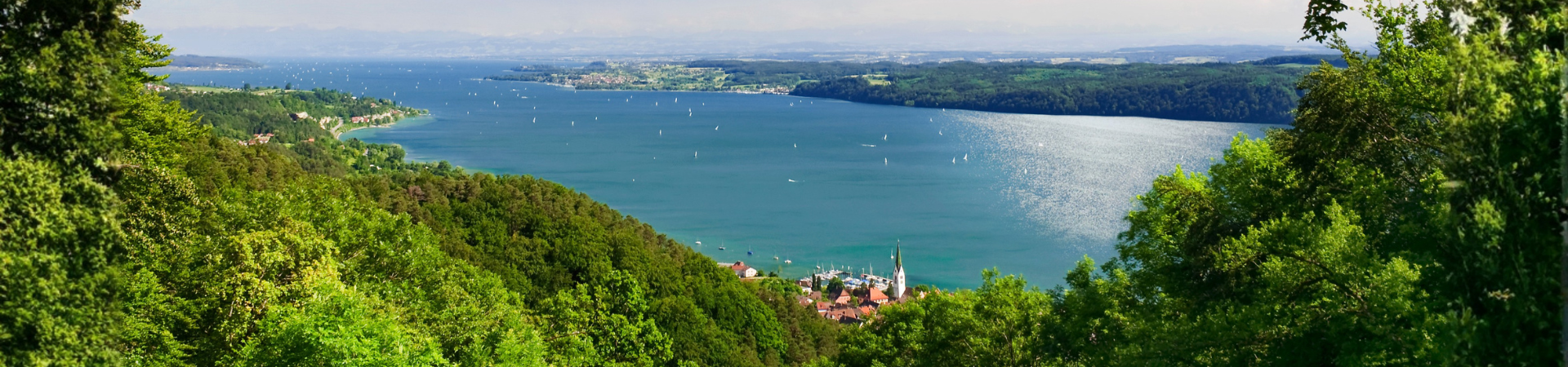 Voyage et séjour à vélo autour du lac de Constance