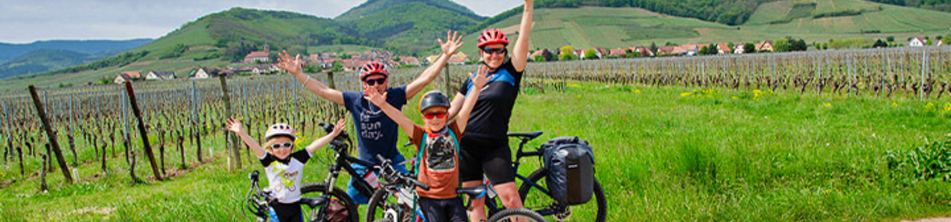 À vélo en Alsace