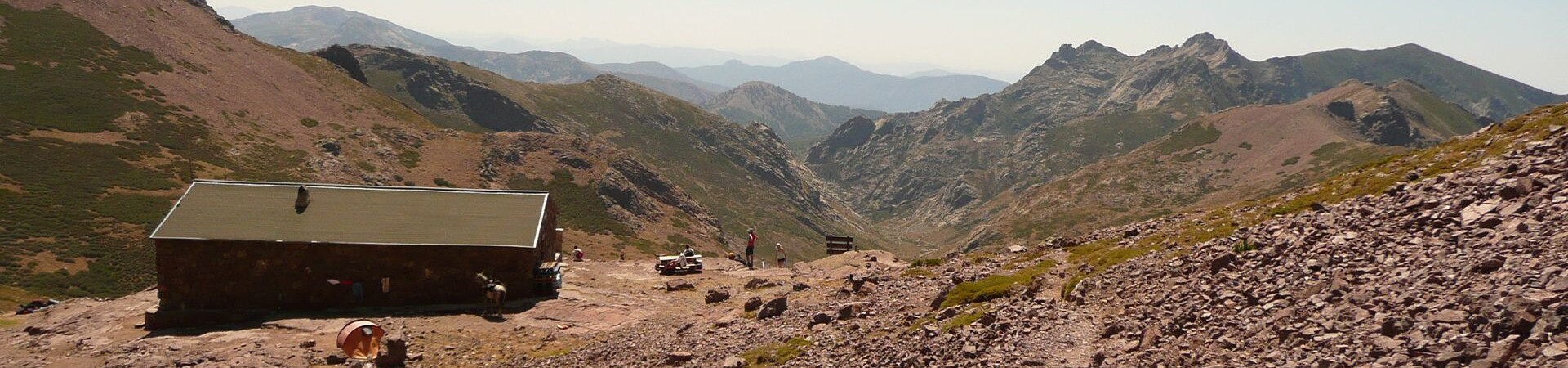 Le GR20 en groupe avec un guide<br> <small>Le GR20 accompagné</small>
