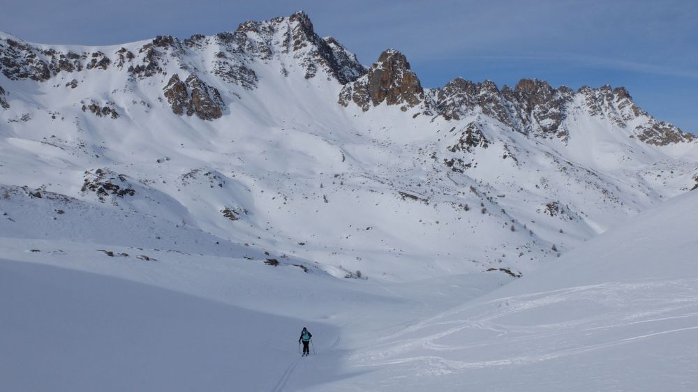 Image La Haute Clarée en ski de rando nordique