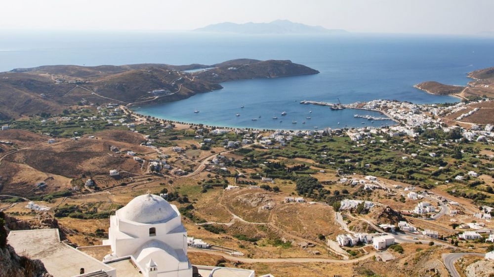 Image Les Cyclades et les îles Saroniques à vélo bateau