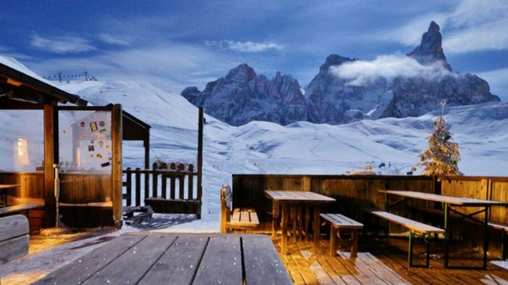 Image Dolomites : les neiges de San Martino